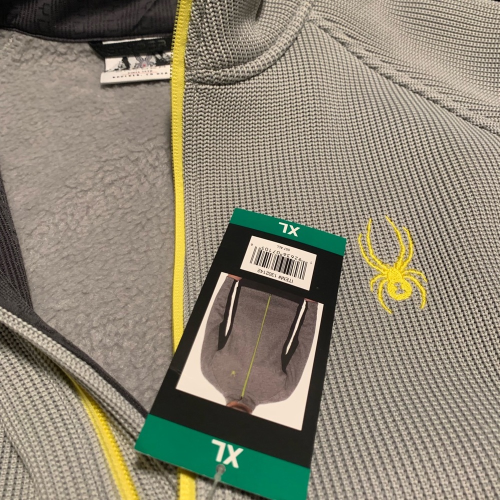 Spyder XL fleece full zip